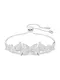 Swarovski Náramek ''''LILIA''''  stříbrná / průhledná