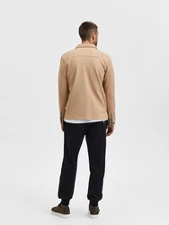 SELECTED HOMME Übergangsjacke 'SLHJackie' beige