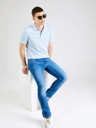 BOSS Poloshirt 'Pallas' hellblau