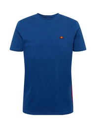 T-Shirt ''''Henna'''' blau / dunkelorange / rot