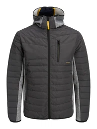 Jacke 'Berg' gelb / grau / graphit / schwarz