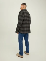 JACK & JONES Jacke Bane dunkelgrau / schwarz