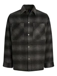 JACK & JONES Jacke Bane dunkelgrau / schwarz