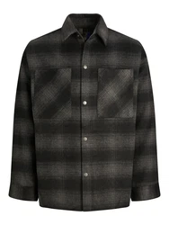 JACK & JONES Jacke Bane dunkelgrau / schwarz