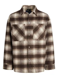 JACK & JONES Jacke Bane creme/dunkelbraun