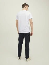 Jack & Jones T-Shirt JPRArchie JPRBLUARCHIE (1-tlg) schwarz/weiß