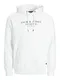 JACK & JONES Sweatshirt 'JPRBLUArchie' schwarz / wei