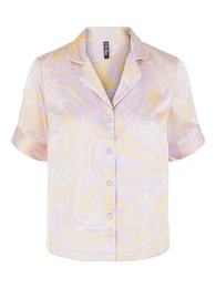 Bluza šafran / roza / bijela
