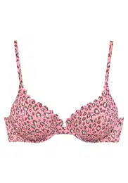 Bikini gornji dio smeđa / roza / bijela
