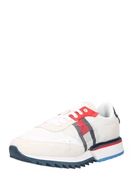 Sneaker blau / nachtblau / orange / rot / naturwei