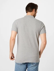 LEVI'S Poloshirt 'Housemark Polo' graumeliert/rot/wei