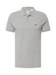 LEVI'S Poloshirt 'Housemark Polo' graumeliert/rot/wei