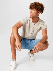 Key Largo T-Shirt MT LEMONADE (MT00122) LEMONADE/greige