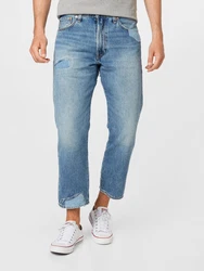 LEVI'S Jeans '551Z Straight Crop' blau