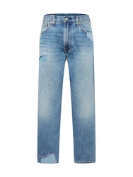 LEVI'S Jeans '551Z Straight Crop' blau