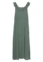 Letní šaty tmavě zelená