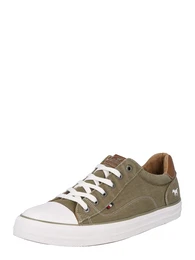 Sneaker braun / oliv / weiß