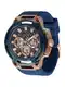 GUESS Uhr marine / rosegold