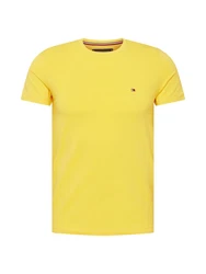 TOMMY HILFIGER T-Shirt nachtblau/gelb/feuerrot/weiß