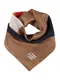 TOMMY HILFIGER Šátek ''''MODERN SURPLUS''''  tmavě béžová / námořnická modř / ohnivá červená / offwhite