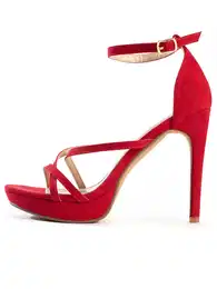 Sandale 'Courtney' crvena