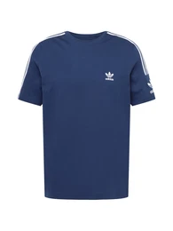 T-Shirt marine / weiß