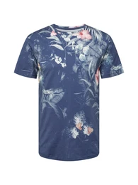 T-Shirt 'Amazonas' marine / hellgrn / rosa / wei