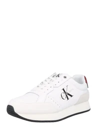 Sneaker ''''SCOOTER'''' wei / hellgrau / schwarz / karminrot