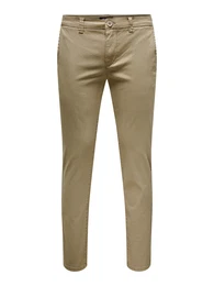 Hose 'Pete' dunkelbeige