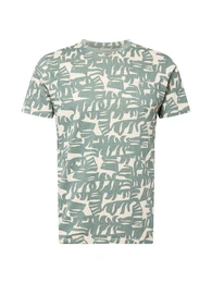 T-Shirt sand / grn