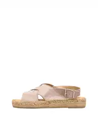 Sandale 'Maja' taupe siva