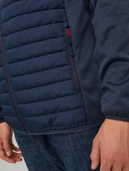 Jack & Jones Blouson Softshell Stepp Jacke mit Kapuze JJEMULTI navy