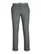 JACK & JONES Hose 'OLLIE' hellgrau / schwarz
