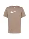 Nike Sportswear T-Shirt ''''Repeat'''' khaki / schwarz / wei