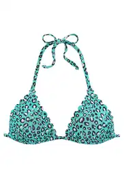 Bikini gornji dio morsko plava / menta / roza