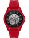 ARMANI EXCHANGE Uhr grau / rot / schwarz