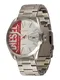 DIESEL Uhr rot / silber / wei