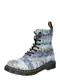 Dr. Martens Šněrovací kozačky  modrá / světlemodrá / žlutá
