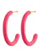 Lulu Copenhagen Náušnice  pink