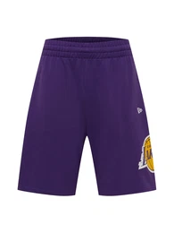 Shorts gelb / pflaume / wei