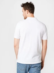 FARAH Poloshirt BLANES gelb/weiß