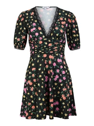 Dorothy Perkins Petite Haljina žuta / zelena / koraljna / roza / crna
