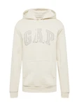GAP Sweatshirt 'HERITAGE' Herren graumeliert/naturwei