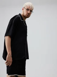 ABOUT YOU x Rewinside Shirt 'Yasin' schwarz
