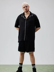 ABOUT YOU x Rewinside Shirt 'Yasin' schwarz