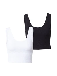 Top 'Elvira' crna / bijela