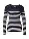 TOMMY HILFIGER Svetr  režná / námořnická modř