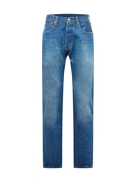 LEVI''''S Jeans ''''501 LEVISORIGINAL FIT DARK INDIGO - WORN IN'''' blue denim