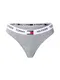 Tommy Hilfiger Underwear Tanga gaćice  tamno plava / siva melange / svijetlo crvena / bijela
