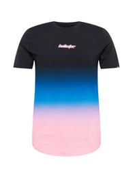 Shirt navy / azur / rosa